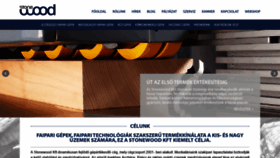 What Faiparigepek.hu website looked like in 2020 (4 years ago)