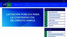 What Finanzas.guanajuato.gob.mx website looked like in 2020 (4 years ago)