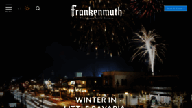 What Frankenmuth.org website looked like in 2020 (4 years ago)