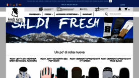 What Freshfarm.it website looked like in 2020 (5 years ago)