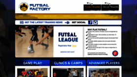 What Futsal-factory.com website looked like in 2020 (4 years ago)