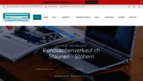 What Fundsachenverkauf.ch website looked like in 2020 (4 years ago)