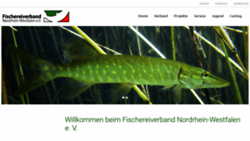 What Fischereiverband-nrw.de website looked like in 2020 (4 years ago)