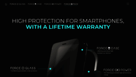 What Force-case.fr website looked like in 2020 (5 years ago)