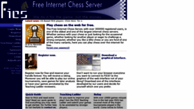 What Freechess.org website looked like in 2020 (4 years ago)