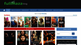 What Fullmaza.blog website looked like in 2020 (4 years ago)