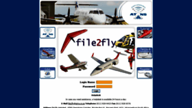 What File2fly.atns.co.za website looked like in 2020 (4 years ago)