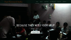 What Fastforwardindia.org website looked like in 2020 (4 years ago)
