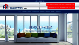 What Fenster-werk.at website looked like in 2020 (4 years ago)