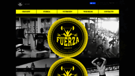 What Fuerzacrossfit.com website looked like in 2020 (4 years ago)