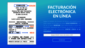 What Facturaciongasolineras.com website looked like in 2020 (4 years ago)