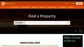 What Farmmarketer.com website looked like in 2020 (5 years ago)