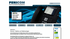 What Fenicom.de website looked like in 2020 (4 years ago)