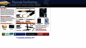 What Fountainpenhospital.com website looked like in 2020 (4 years ago)