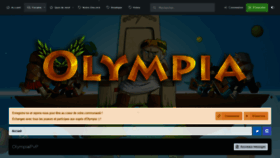 What Forum.olympiapvp.com website looked like in 2020 (4 years ago)