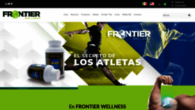 What Frontier-wellness.com website looked like in 2020 (4 years ago)