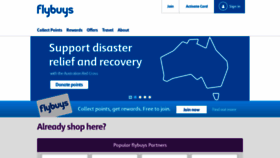 What Flybuyseshops.com.au website looked like in 2020 (4 years ago)