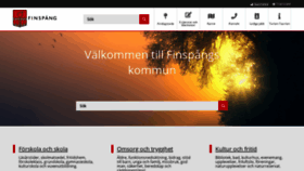 What Finspang.se website looked like in 2020 (4 years ago)