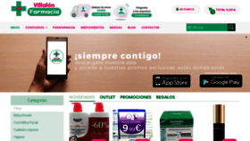 What Farmaciavillalon.es website looked like in 2020 (4 years ago)