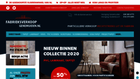 What Fabrieksverkoopgenemuiden.nl website looked like in 2020 (6 years ago)