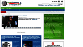 What Futbolekonomi.com website looked like in 2020 (4 years ago)