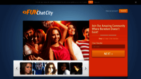 What Funchatcity.com website looked like in 2020 (4 years ago)