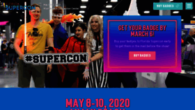 What Floridasupercon.com website looked like in 2020 (4 years ago)