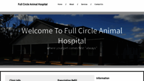 What Fullcircleah.org website looked like in 2020 (4 years ago)