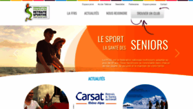 What Ffrs-retraite-sportive.org website looked like in 2020 (4 years ago)