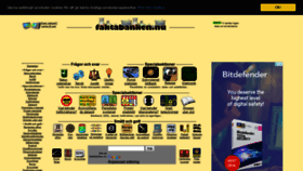 What Faktabanken.nu website looked like in 2020 (4 years ago)