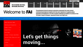 What Faiauto.com website looked like in 2020 (4 years ago)