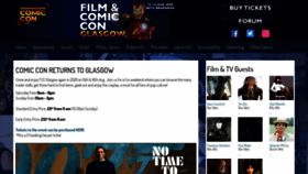 What Filmandcomicconglasgow.com website looked like in 2020 (4 years ago)