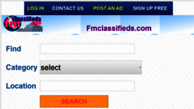 What Fmclassifieds.com website looked like in 2020 (4 years ago)