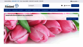 What Frieslandversand.de website looked like in 2020 (4 years ago)