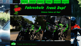 What Fahrschule-frank-dopf.de website looked like in 2020 (4 years ago)