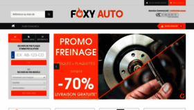 What Foxy-auto.com website looked like in 2020 (4 years ago)