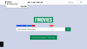 What Fmovies.cloud website looked like in 2020 (4 years ago)