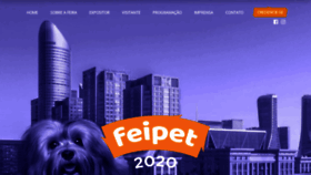 What Feipet.com.br website looked like in 2020 (4 years ago)