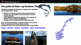 What Fiskinginorge.no website looked like in 2020 (4 years ago)