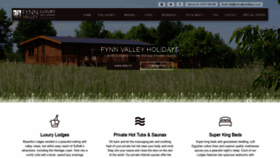 What Fynnvalleyholidays.co.uk website looked like in 2020 (4 years ago)