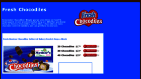 What Freshchocodiles.com website looked like in 2020 (4 years ago)