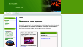 What Freizeit-impressionen.de website looked like in 2020 (4 years ago)