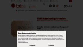 What Foodesto.de website looked like in 2020 (4 years ago)