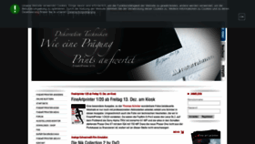 What Fineartprinter.de website looked like in 2020 (4 years ago)