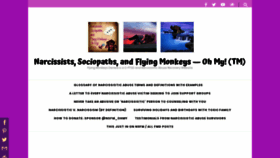What Flyingmonkeysdenied.com website looked like in 2020 (4 years ago)
