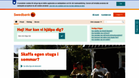 What Foreningssparbanken.se website looked like in 2020 (4 years ago)