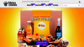 What Fabricadesuenos.com.mx website looked like in 2020 (6 years ago)