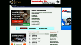 What F1-forum.fi website looked like in 2020 (4 years ago)