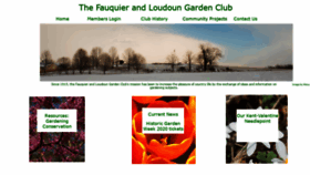 What Flgardenclub.org website looked like in 2020 (4 years ago)