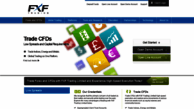 What Fxftrading.com website looked like in 2020 (4 years ago)